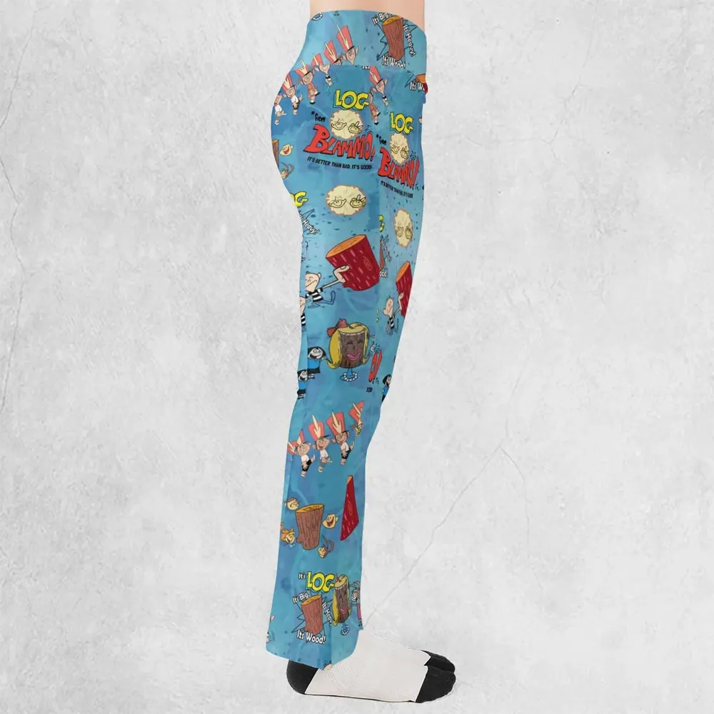 It's Log It's Big It's Heavy Flare Leggings - 2