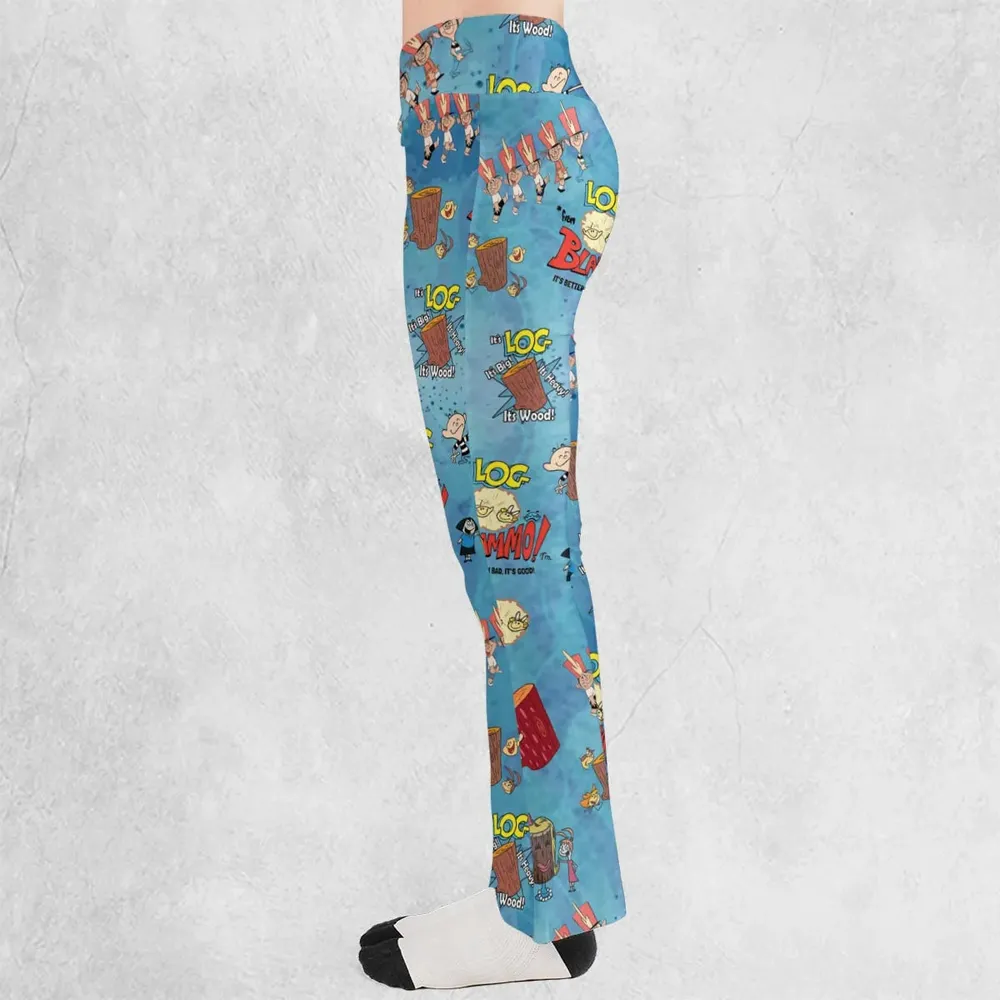 It's Log It's Big It's Heavy Flare Leggings - 3