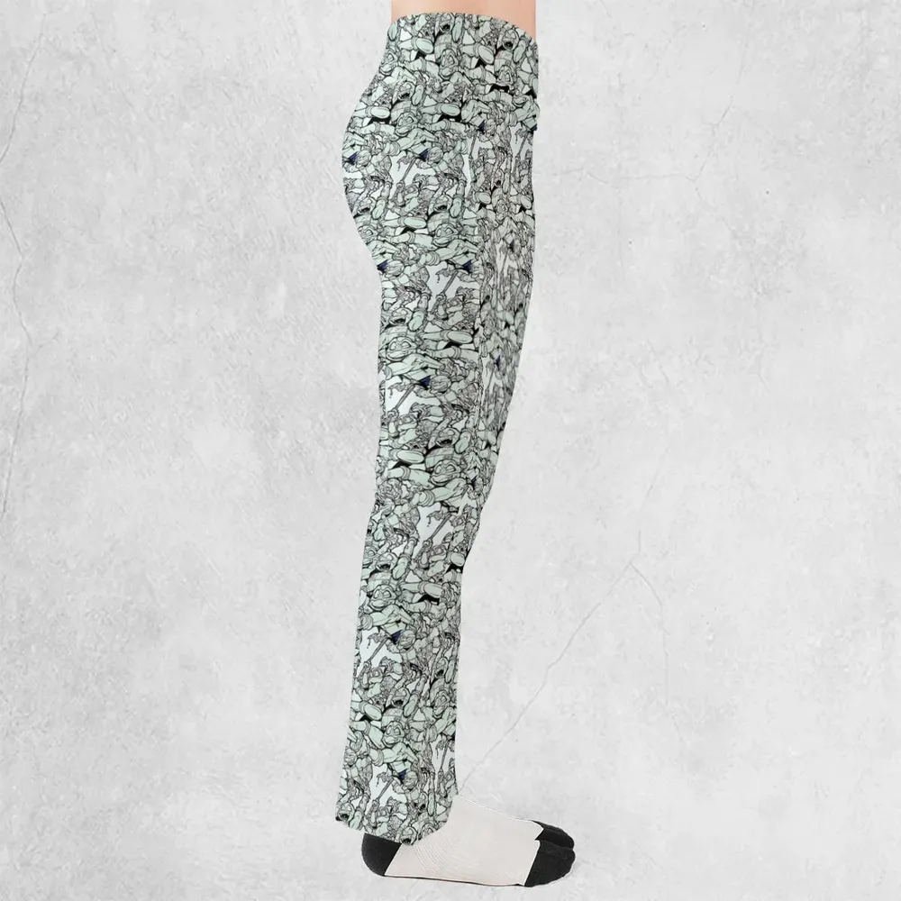 Rise of the TMNT Flare Leggings - 2
