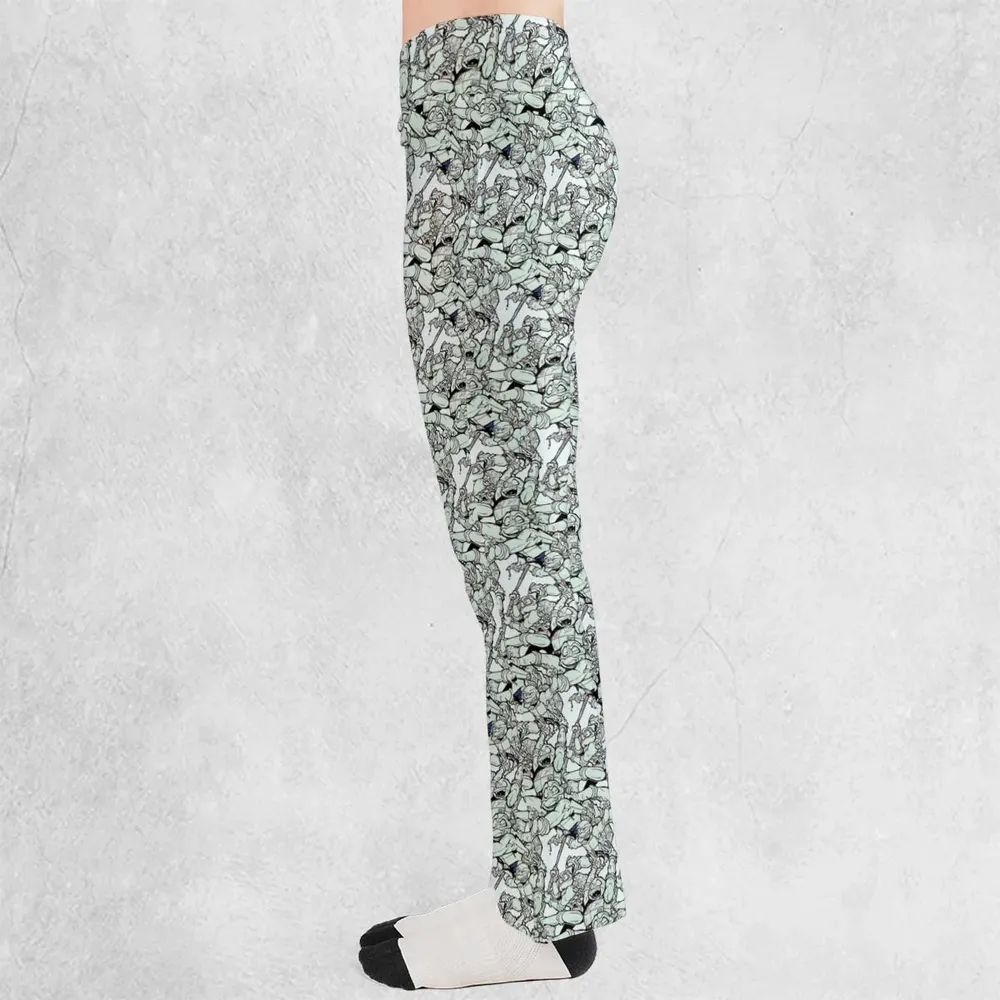 Rise of the TMNT Flare Leggings - 3