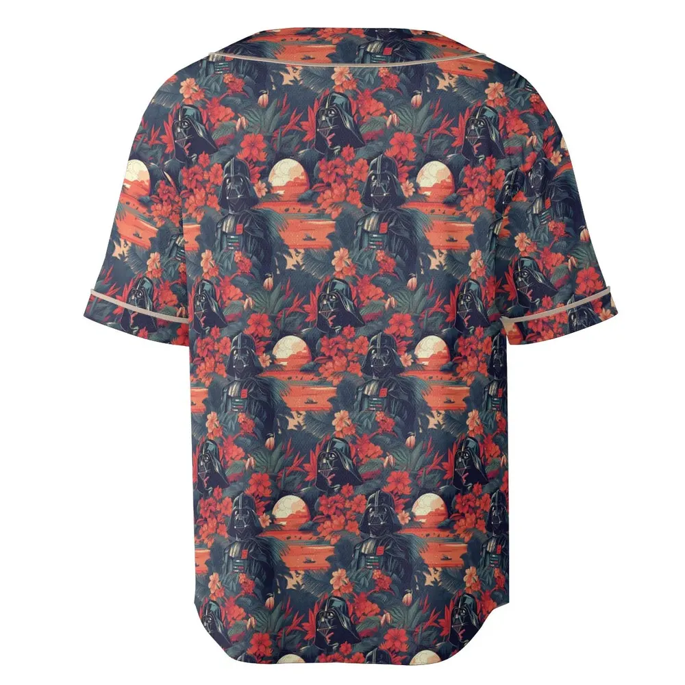 Dark Side of the Tropics Unisex Baseball Jersey - 4