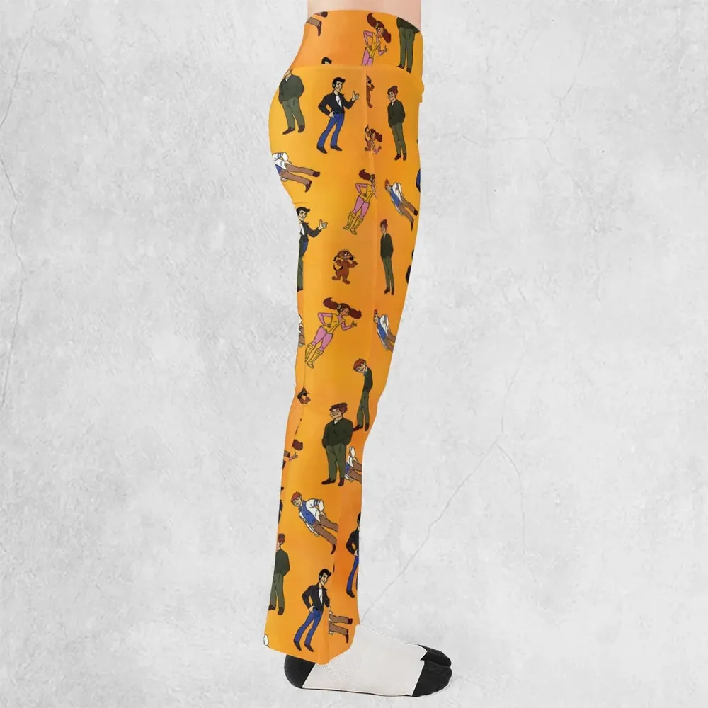 The Fonz and the Happy Days Gang Flare Leggings - 2