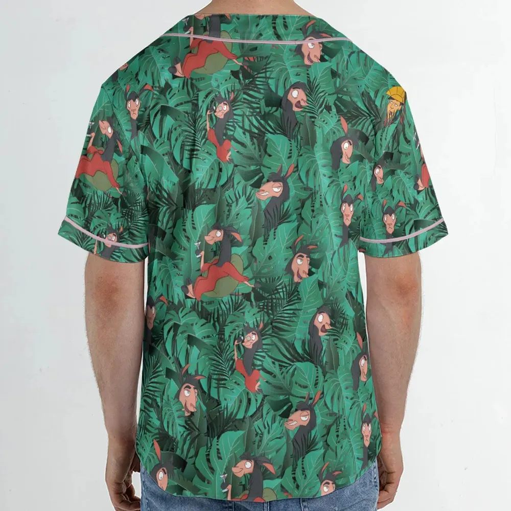 Llama Kuzco The Emperor's New Groove Unisex Baseball Jersey - 2
