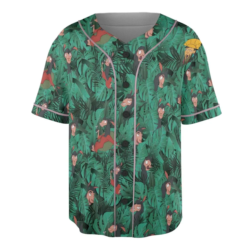 Llama Kuzco The Emperor's New Groove Unisex Baseball Jersey - 3
