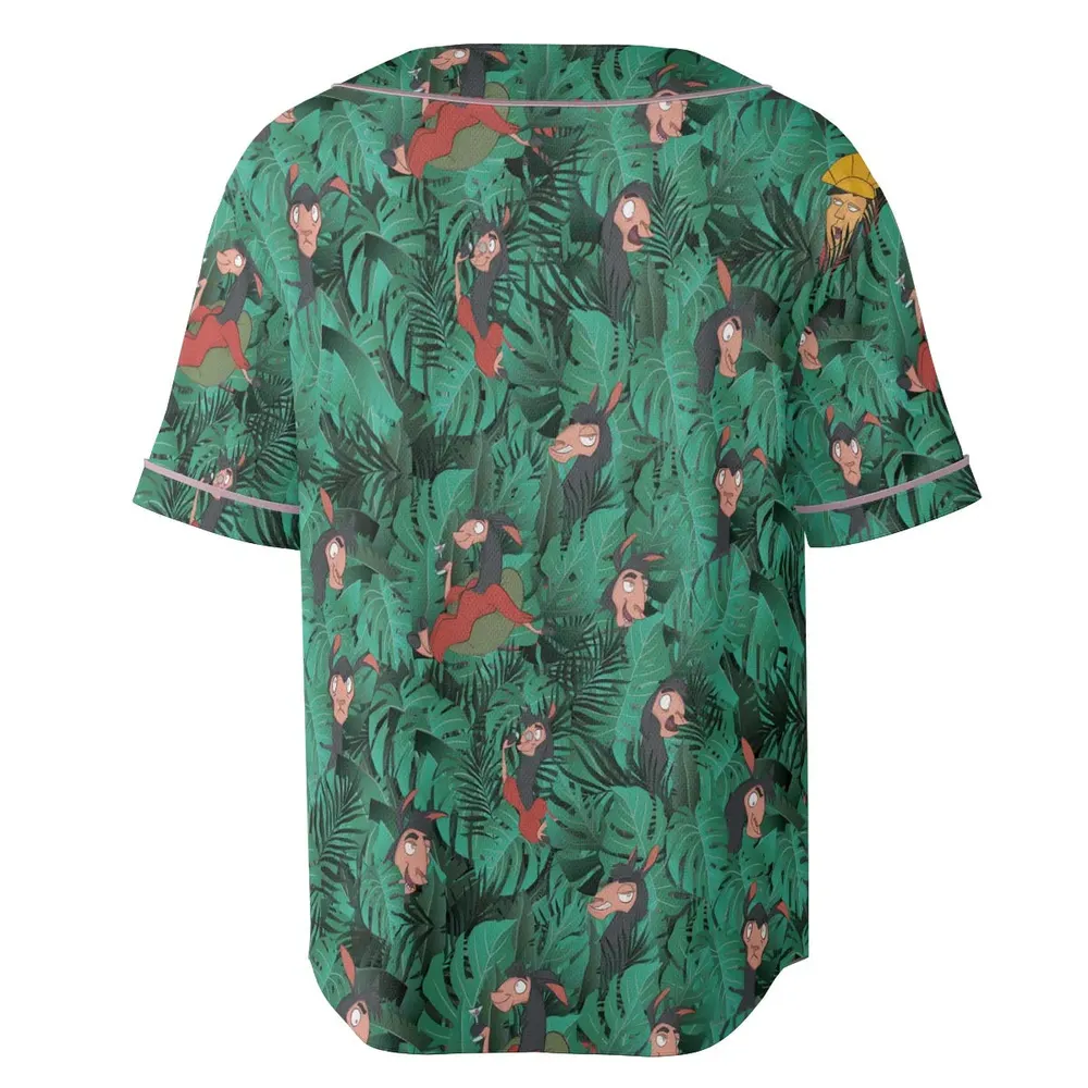 Llama Kuzco The Emperor's New Groove Unisex Baseball Jersey - 4
