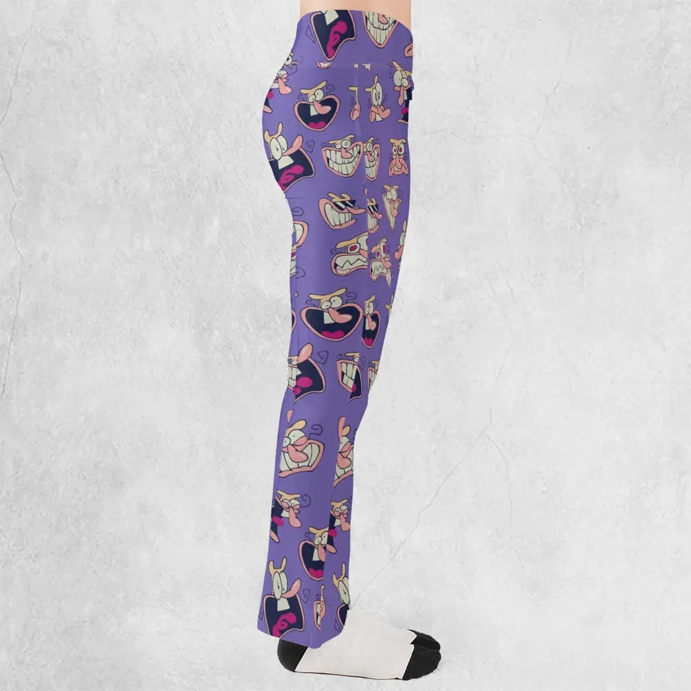 The Noise Pizza Tower Flare Leggings - 2