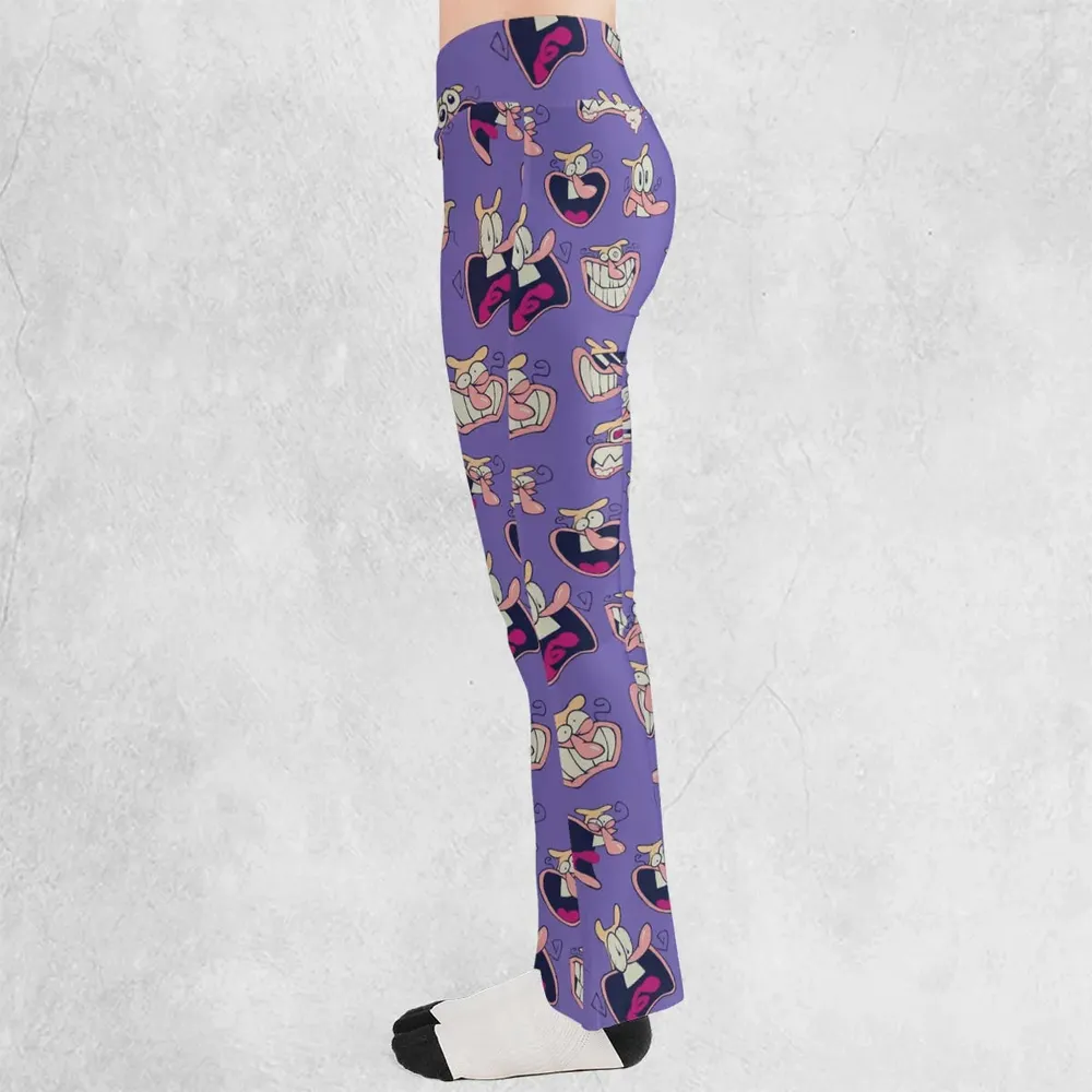 The Noise Pizza Tower Flare Leggings - 3