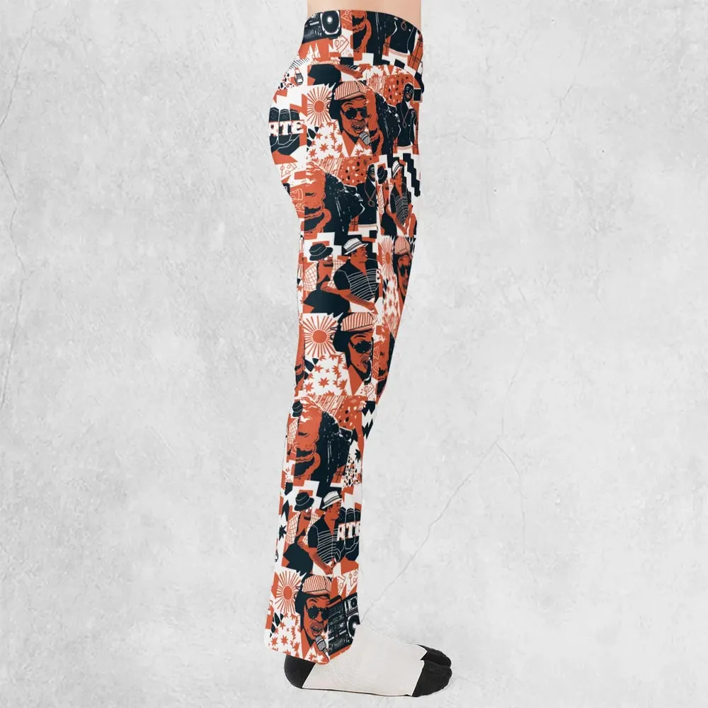 Love and Hate Do The Right Thing Flare Leggings - 2