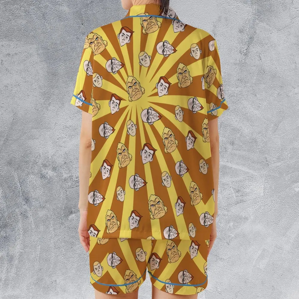 Venture Industries The Venture Bros Satin Short-Sleeve Pajamas Set - 2