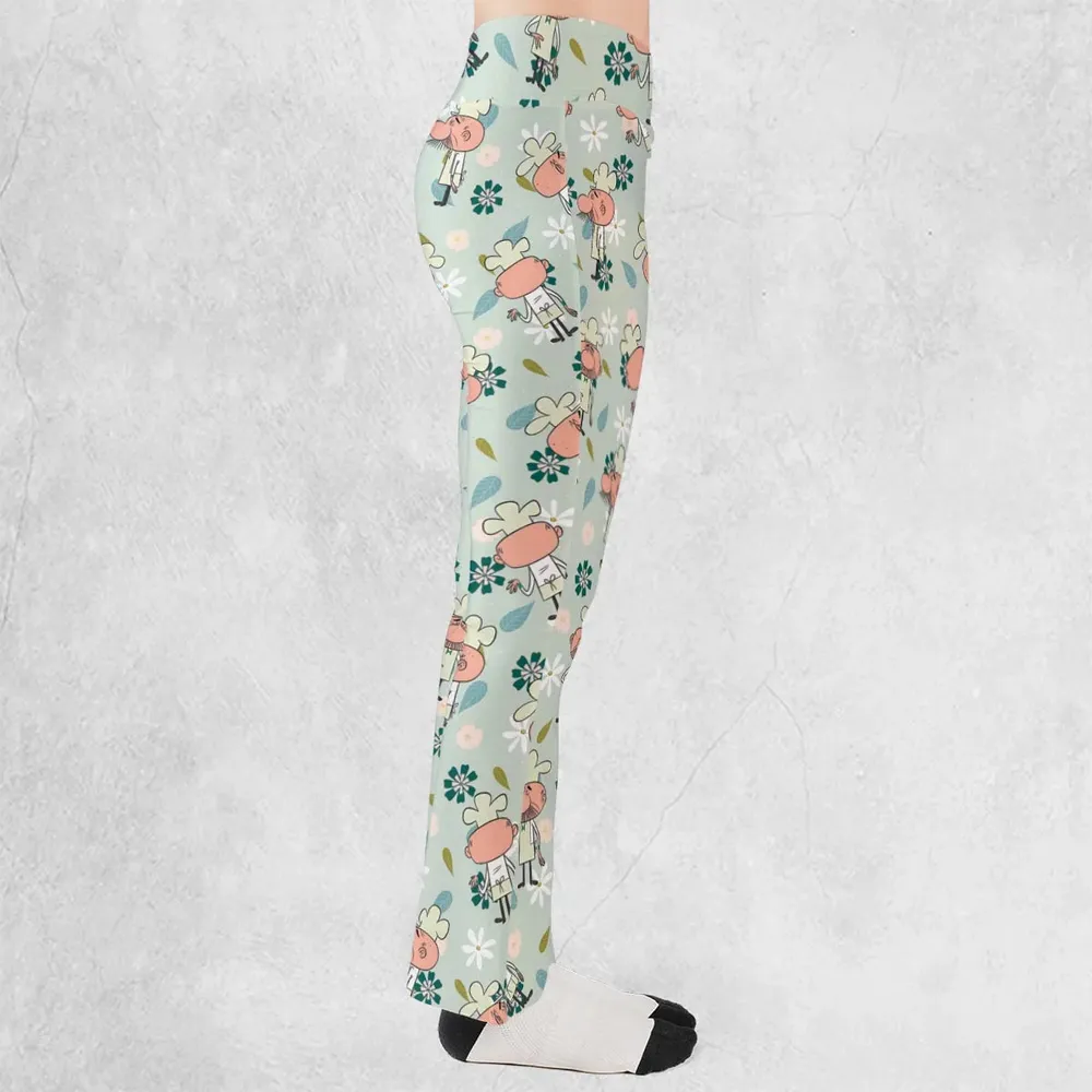 Old Bill Peabody's Improbable History Flare Leggings - 2