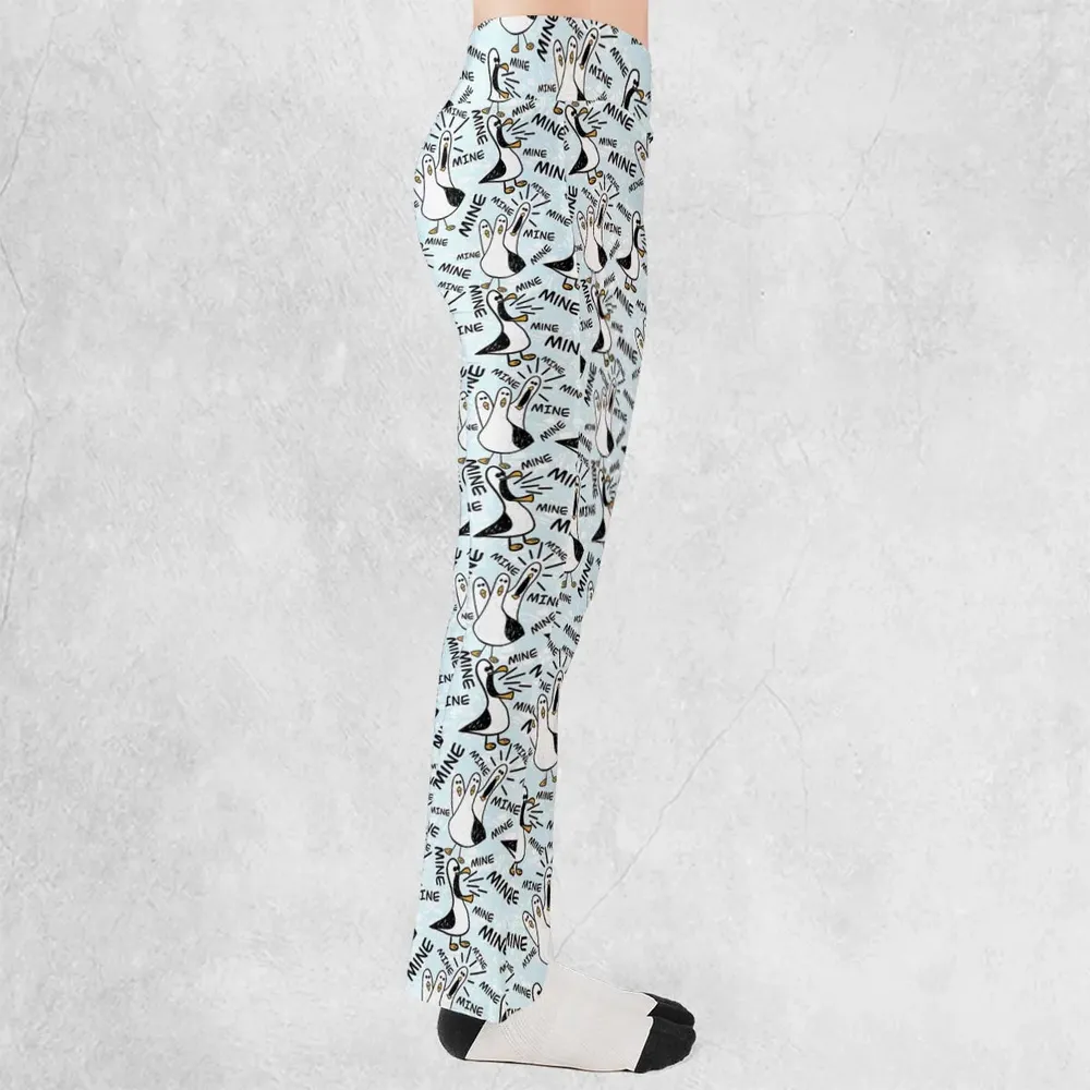 Mine Mine Mine Seagulls Flare Leggings - 2