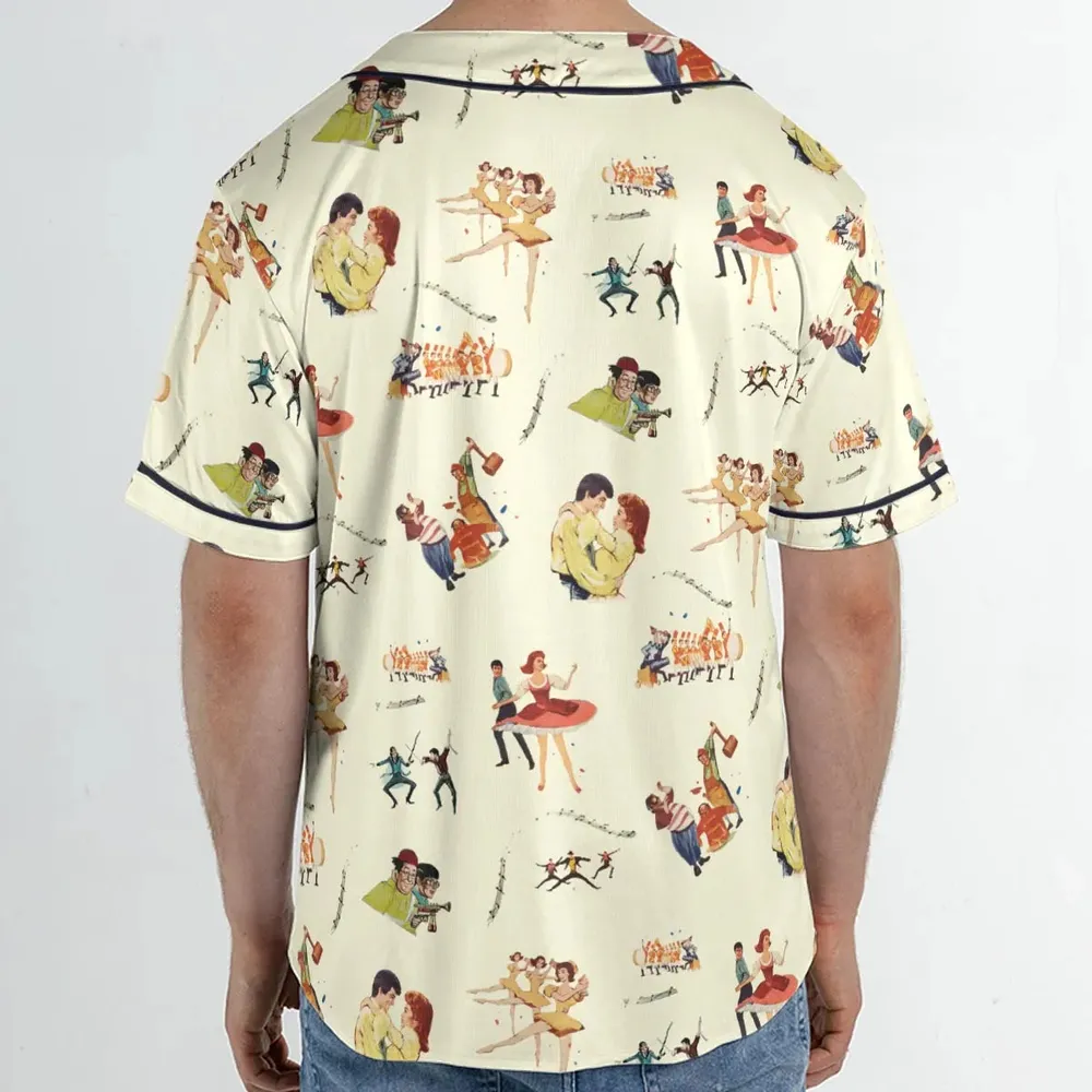 Babes in Toyland Characters Unisex Baseball Jersey - 2
