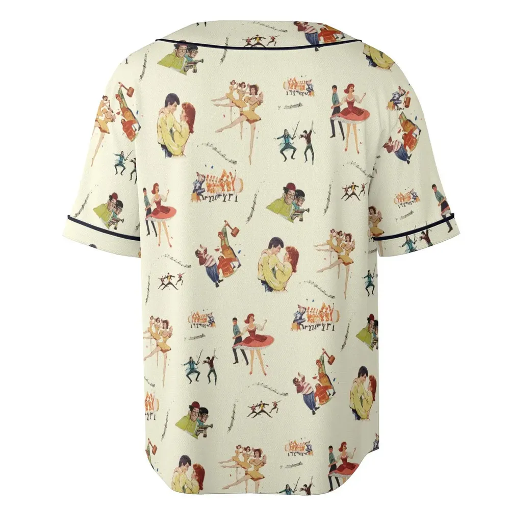 Babes in Toyland Characters Unisex Baseball Jersey - 4