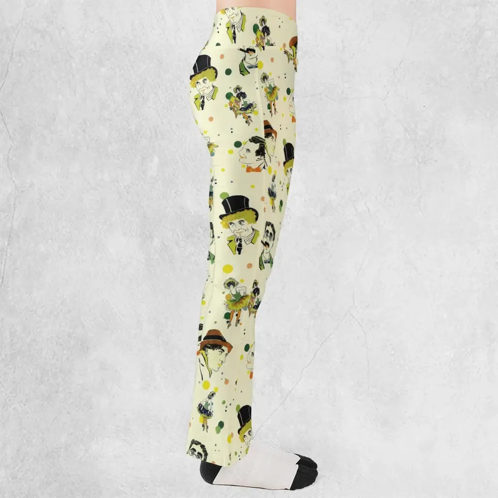 The Cocoanuts The Marx Brothers Flare Leggings - 2