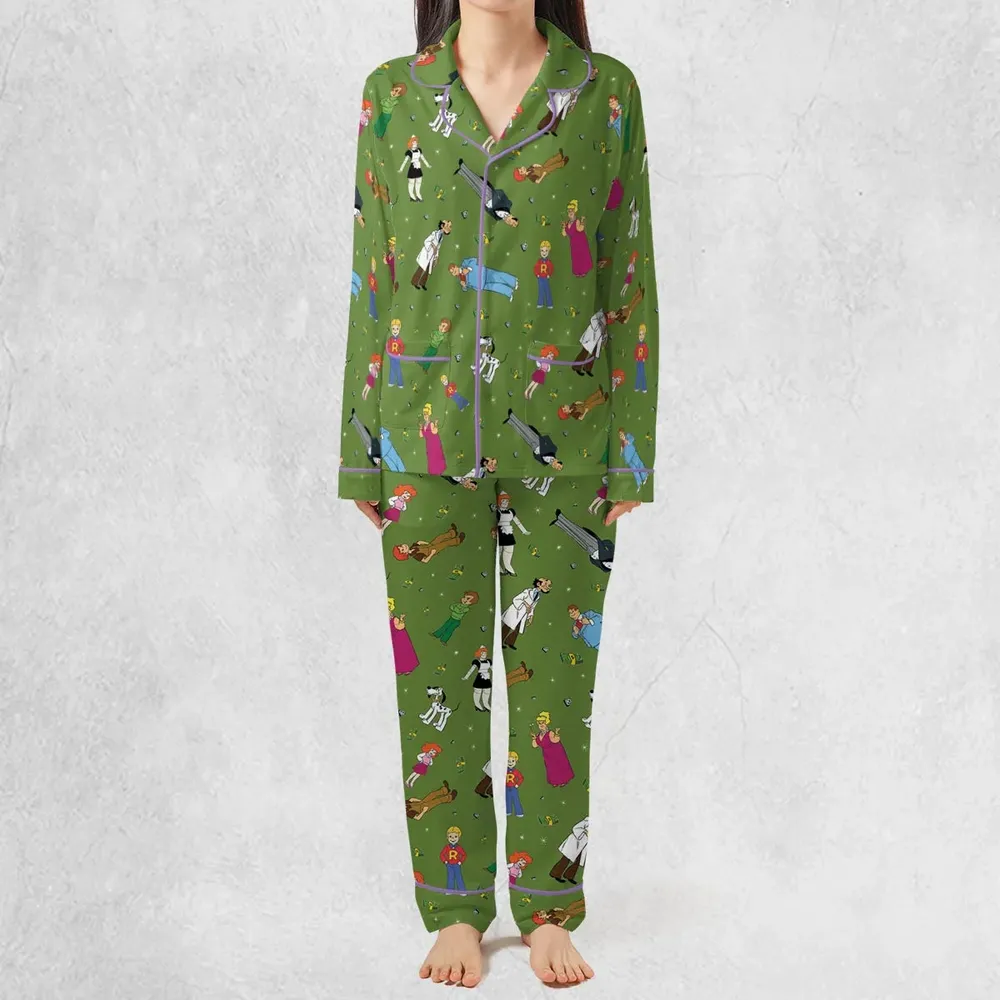 Money Comes To Me Easily Richie Rich Pajamas Set - 2