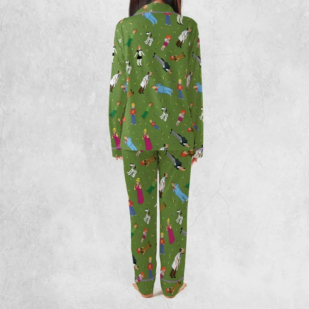 Money Comes To Me Easily Richie Rich Pajamas Set - 3
