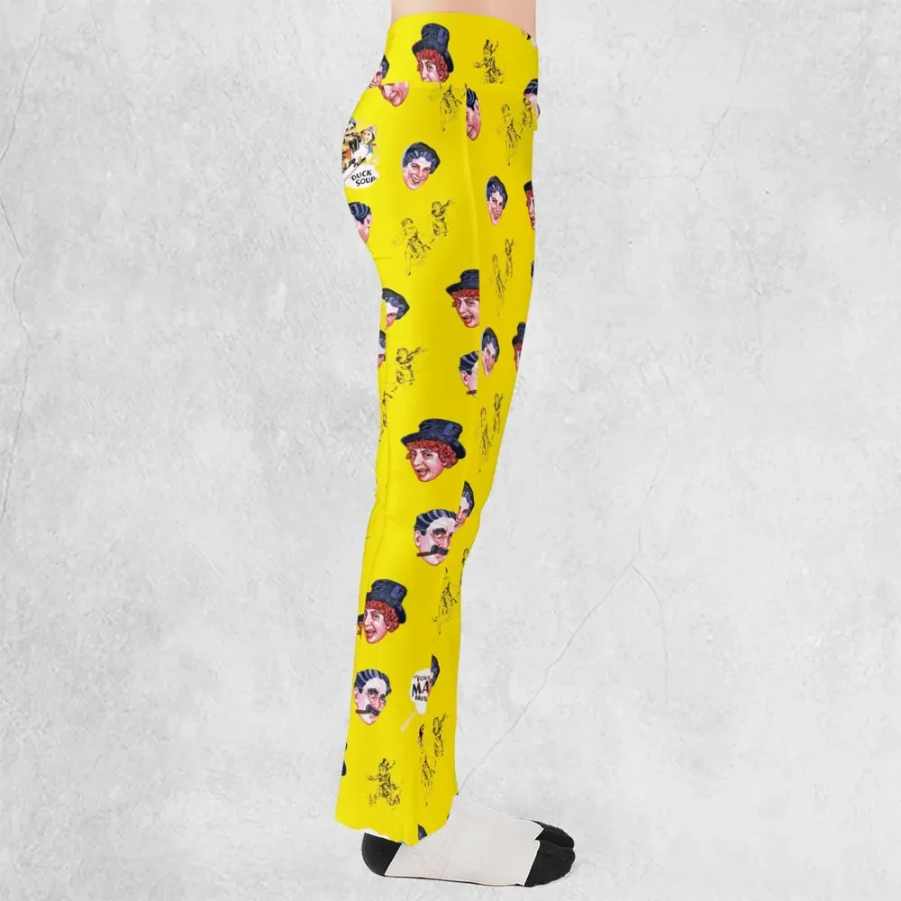 The Duck Soup The Marx Brothers Flare Leggings - 2