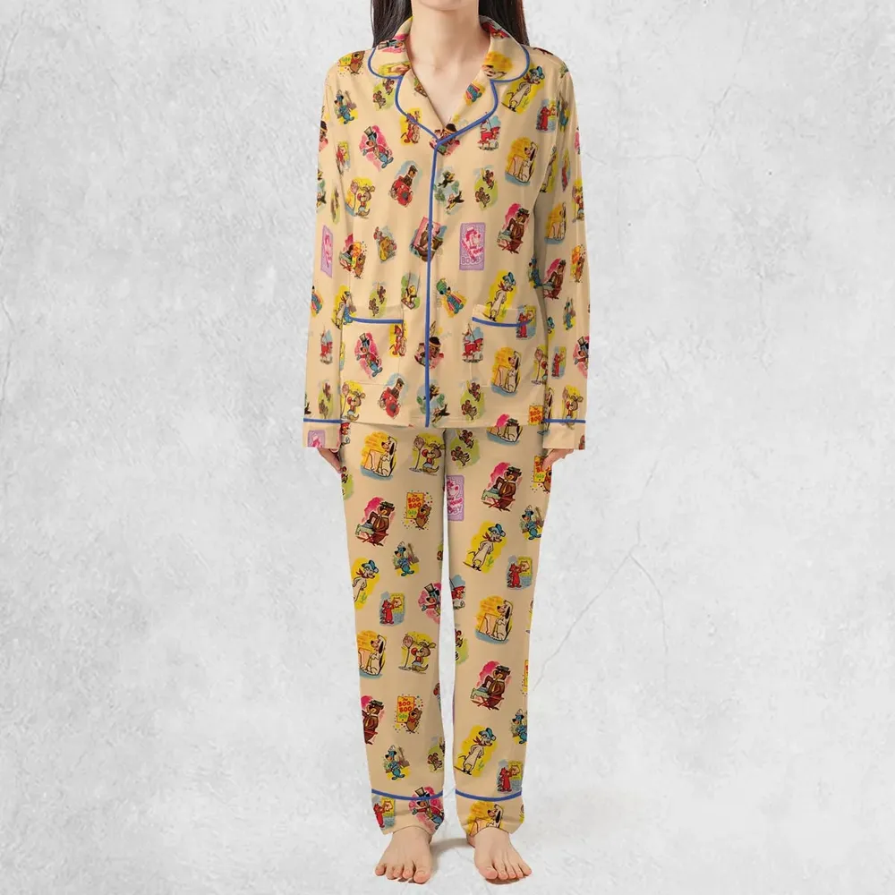 Huckleberry Hound Booby Pajamas Set - 2