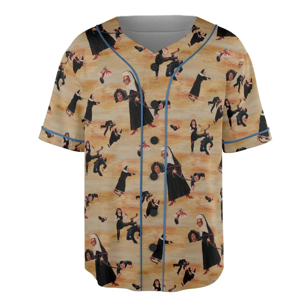 Bless You Sister Act Unisex Baseball Jersey - 3