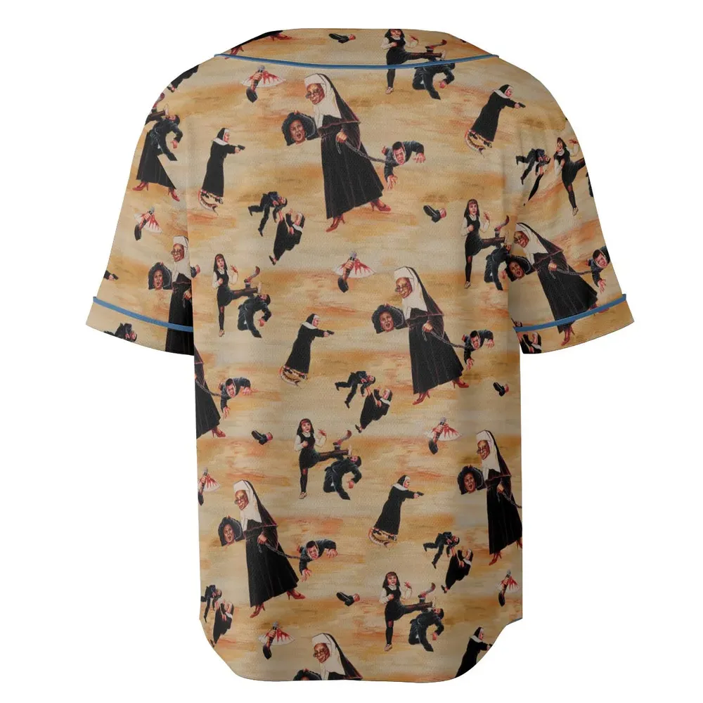 Bless You Sister Act Unisex Baseball Jersey - 4