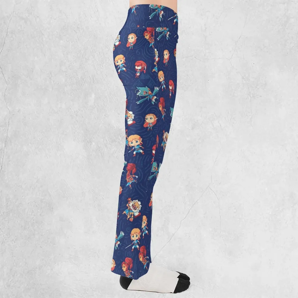 Legend The Legend of Zelda Flare Leggings - 2