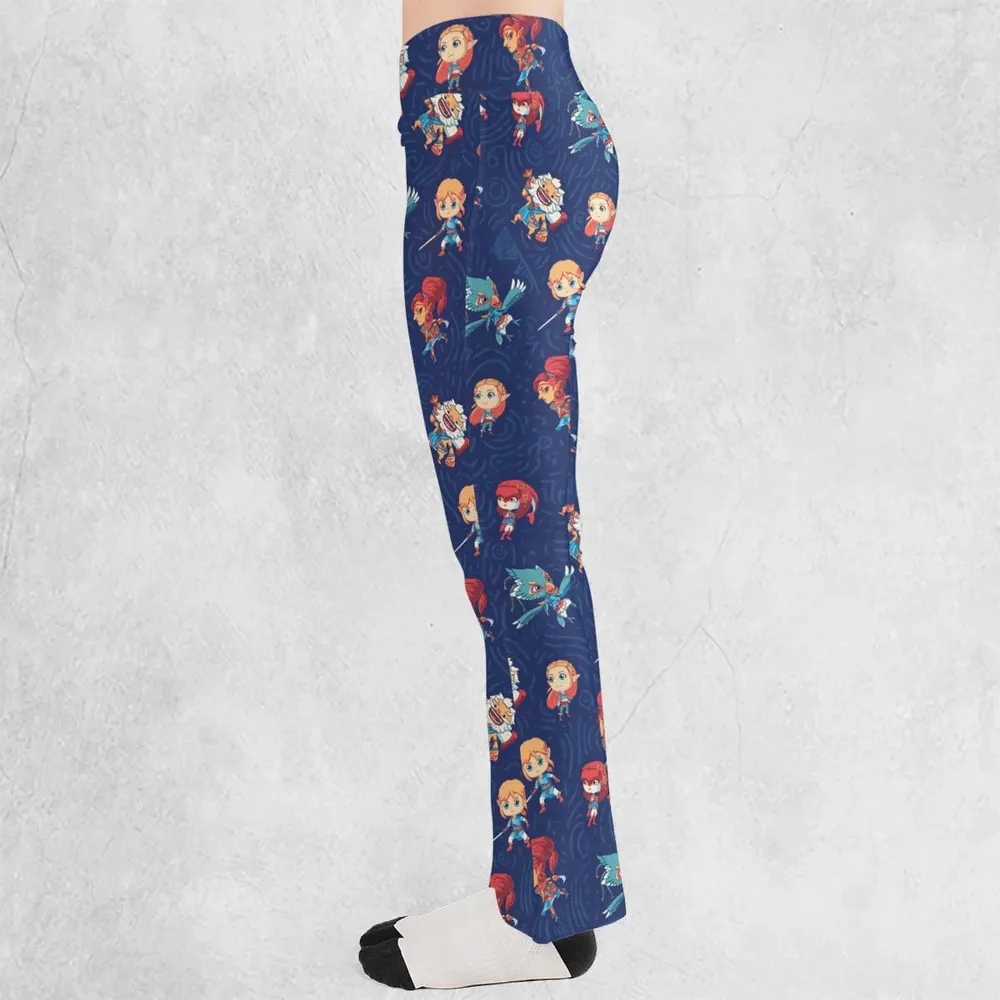 Legend The Legend of Zelda Flare Leggings - 3