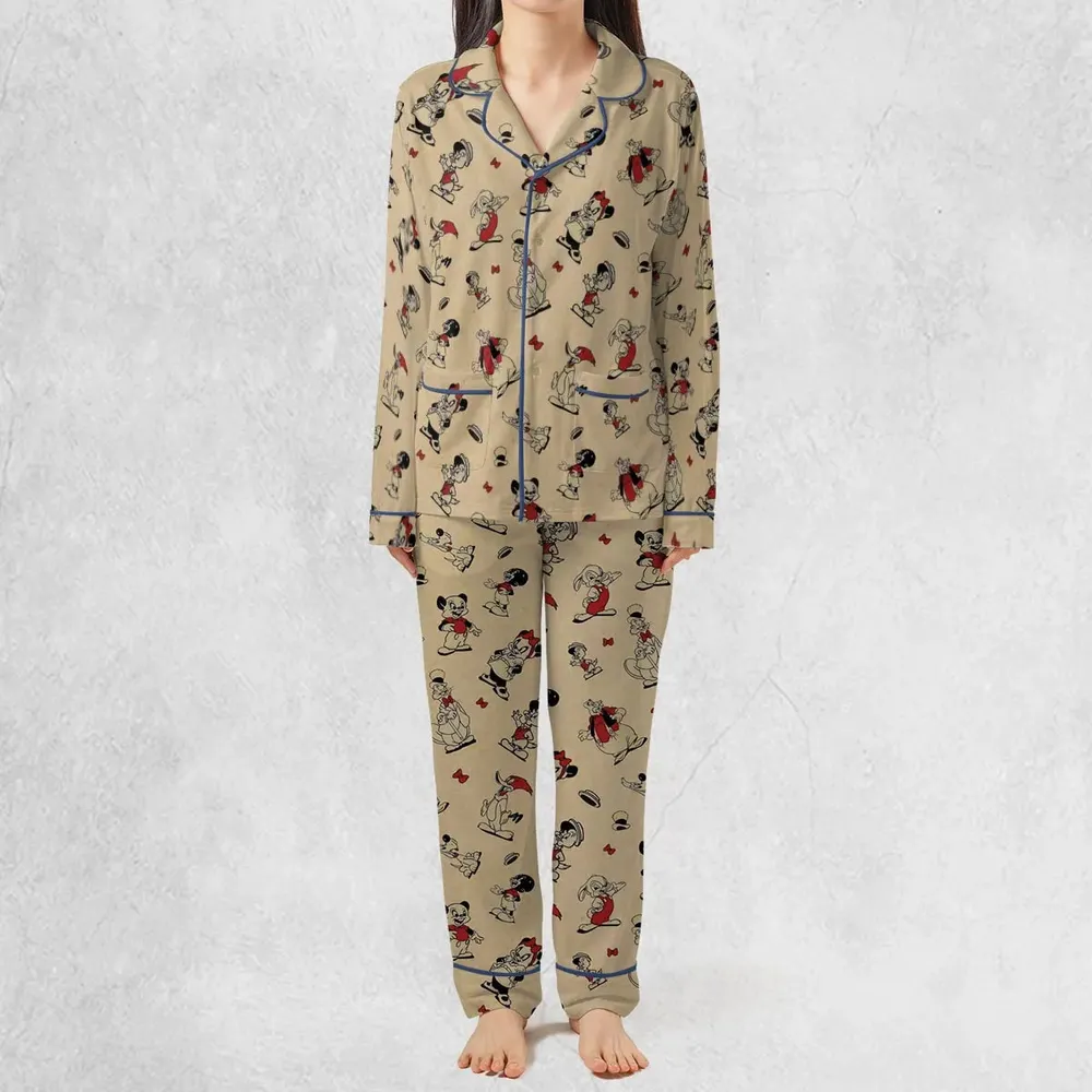 Walter Lantz's Famous Movie Characters Pajamas Set - 2