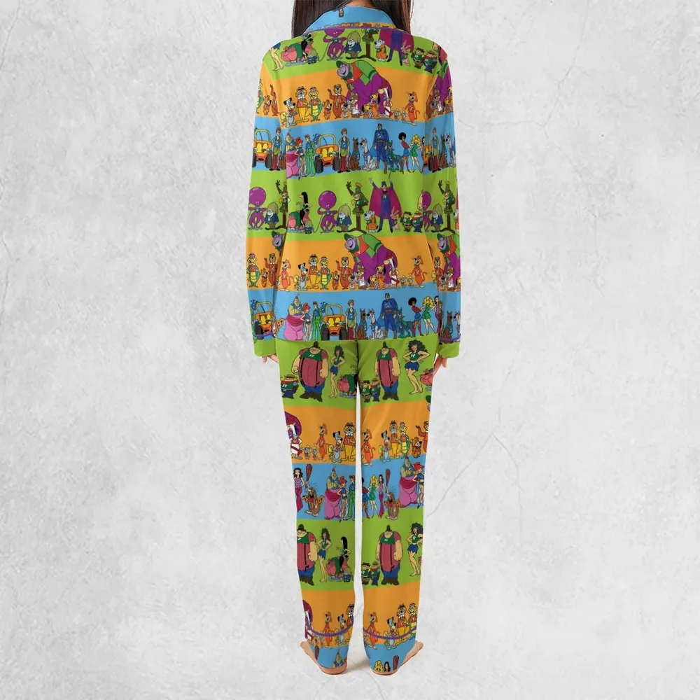 Yogi Yahooeys Scooby Doodies Really Rottens Laffalympics Pajamas Set - 3