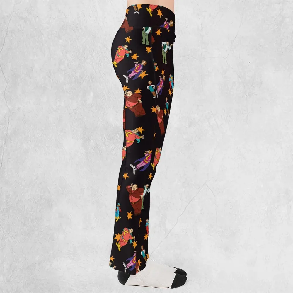 The Three Stooges Action Flare Leggings - 2