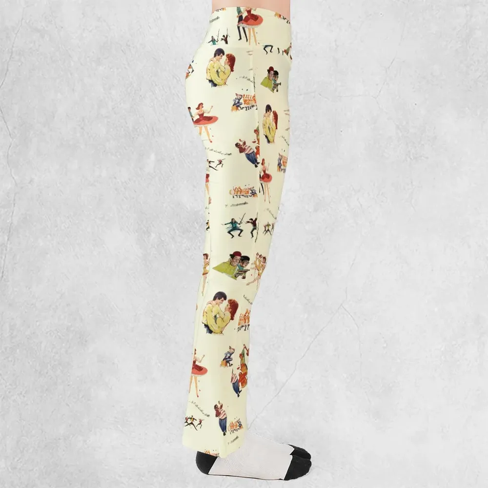 Babes in Toyland Characters Flare Leggings - 2