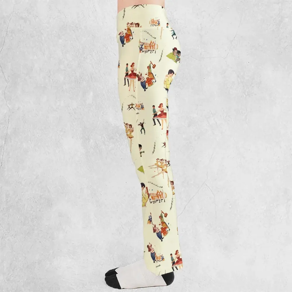 Babes in Toyland Characters Flare Leggings - 3