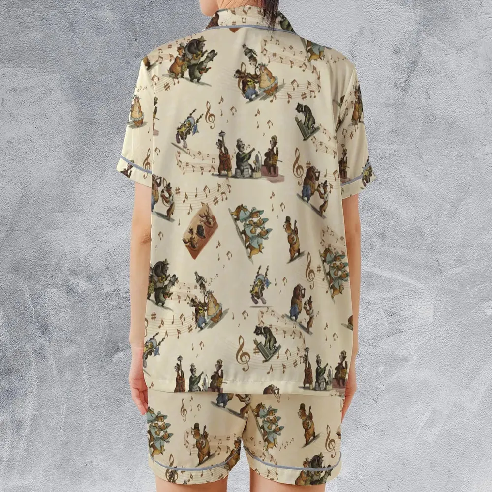 Country Bear Jamboree Satin Short-Sleeve Pajamas Set - 2