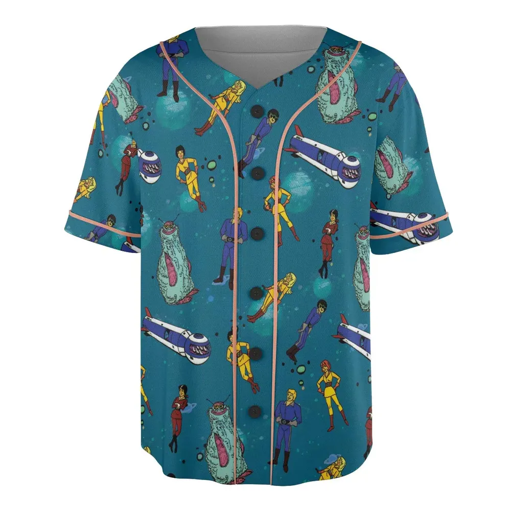 Josie And The Pussy Cats in Outer Space Unisex Baseball Jersey - 3