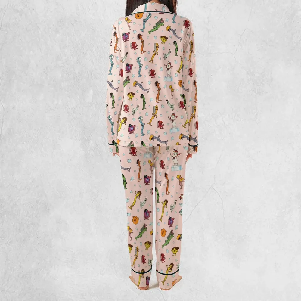 Brush Your Teeth Toothbrush Family Pajamas Set - 3