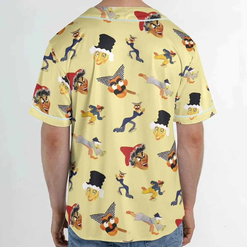 Room Service The Marx Bros Unisex Baseball Jersey - 2