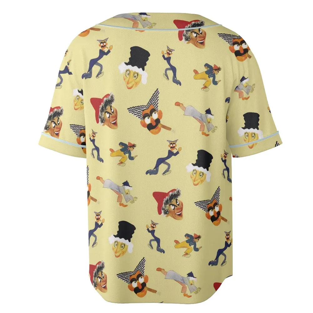 Room Service The Marx Bros Unisex Baseball Jersey - 4