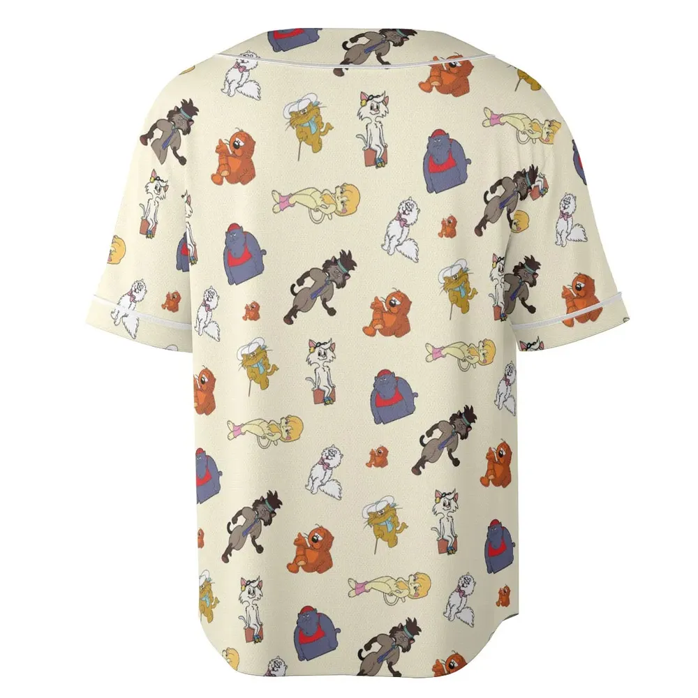 Heathcliff and the Catillac Cats Unisex Baseball Jersey - 4