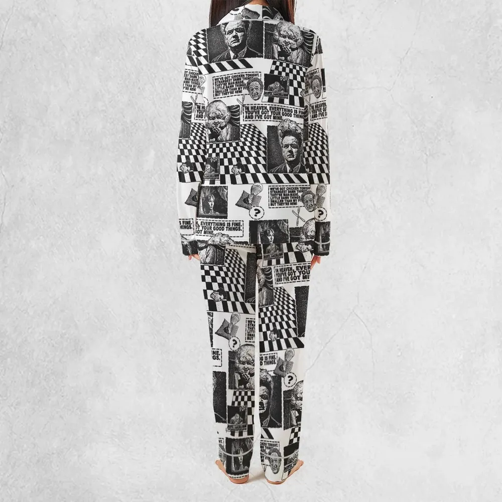 Surreal Disturbing Atmospheric A nightmare Eraserhead Pajamas Set - 3