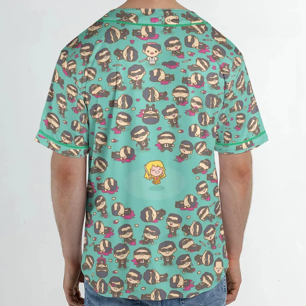 Kill Bill Drip Unisex Baseball Jersey - 2