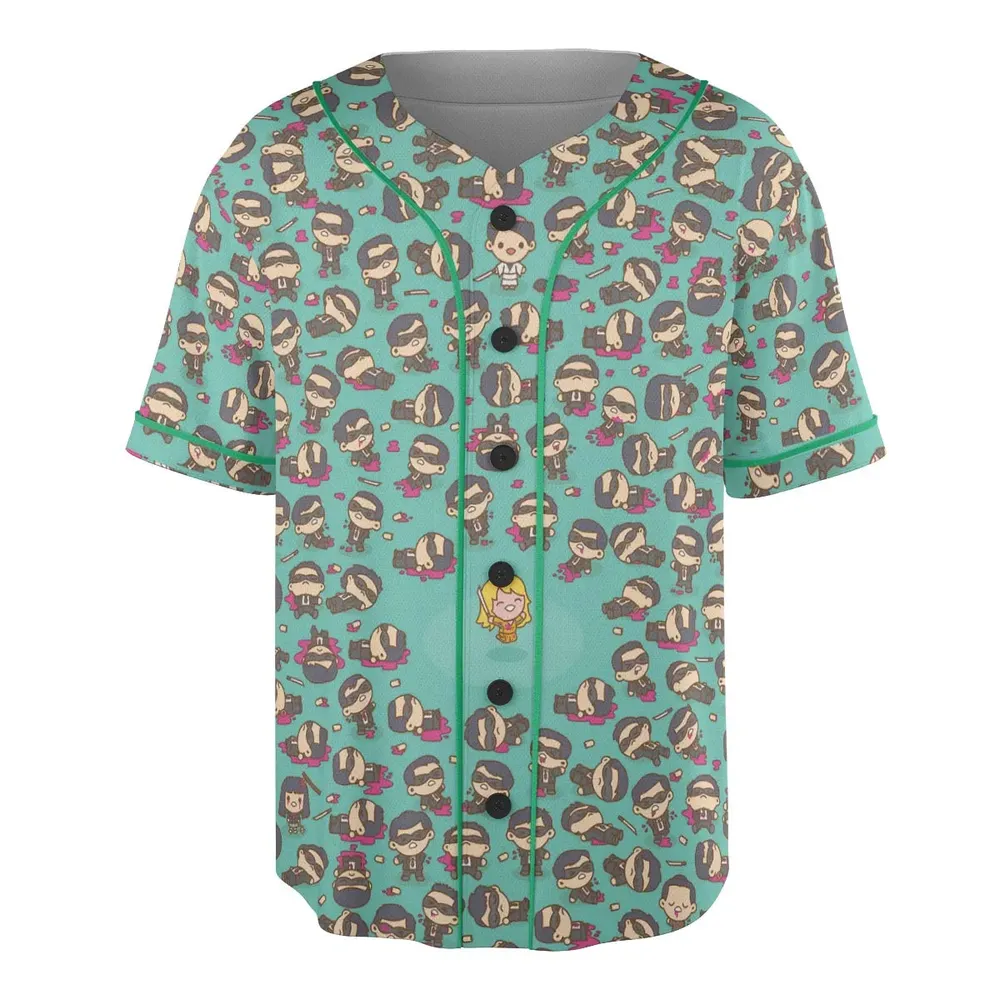 Kill Bill Drip Unisex Baseball Jersey - 3