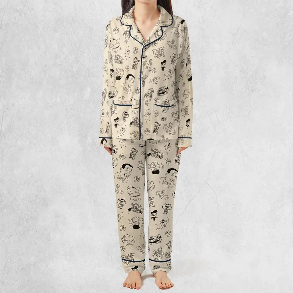Pee-Wee's Playhouse Characters Pajamas Set - 2