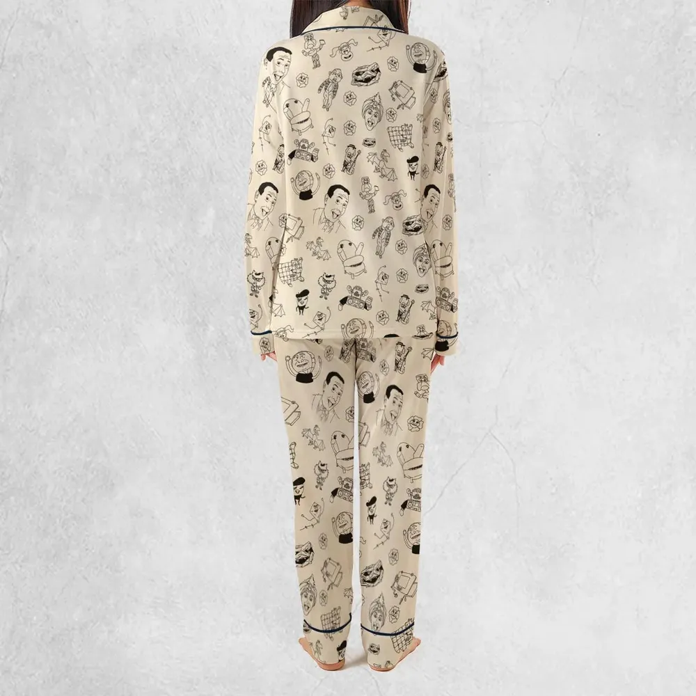 Pee-Wee's Playhouse Characters Pajamas Set - 3