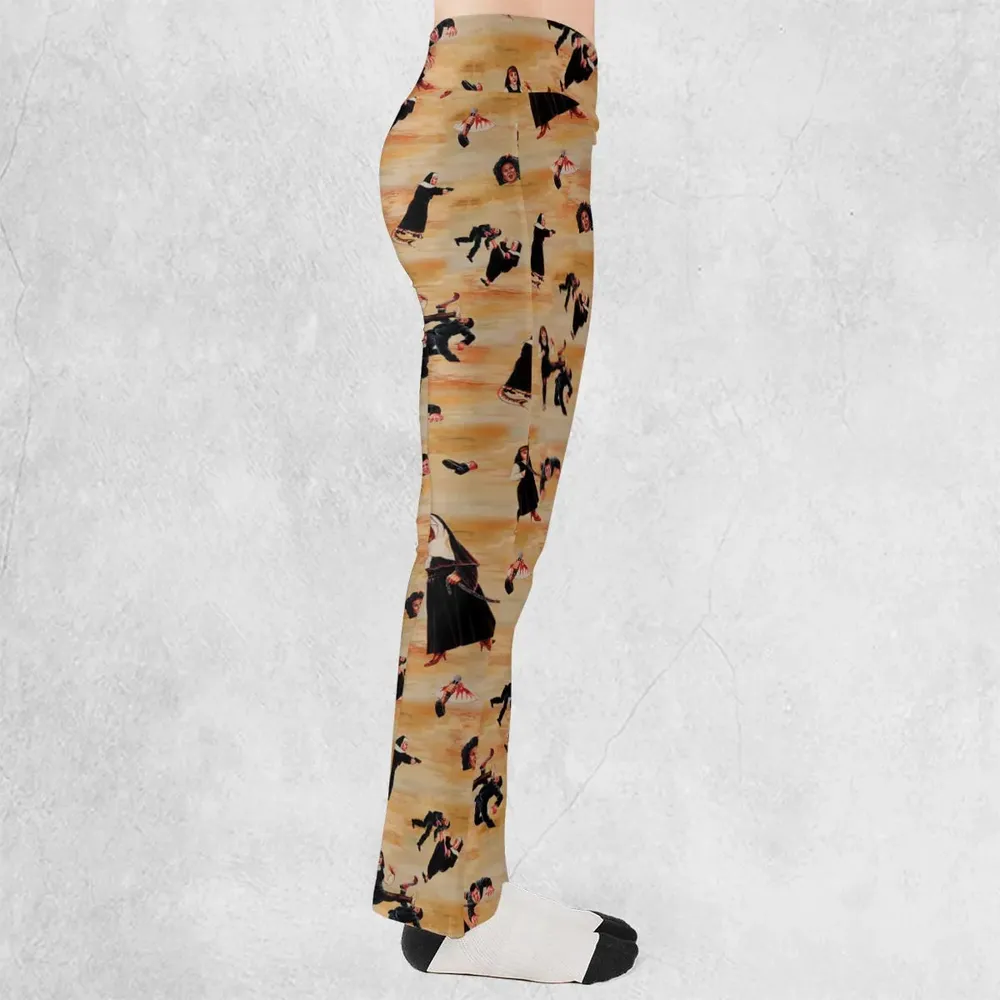 Bless You Sister Act Flare Leggings - 2