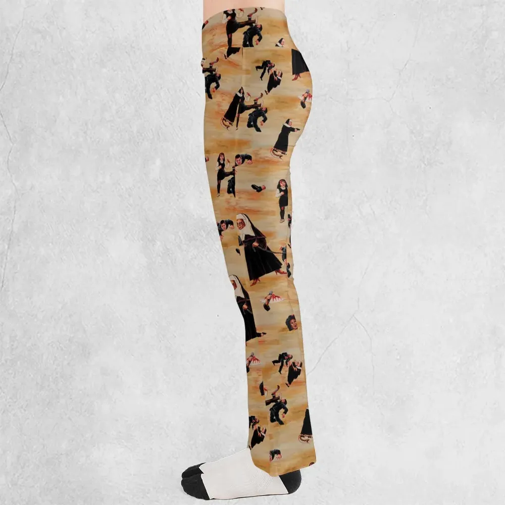 Bless You Sister Act Flare Leggings - 3