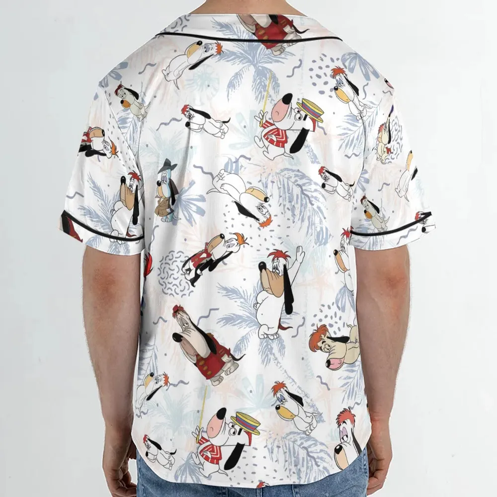 Droopy Dog Unisex Baseball Jersey - 2