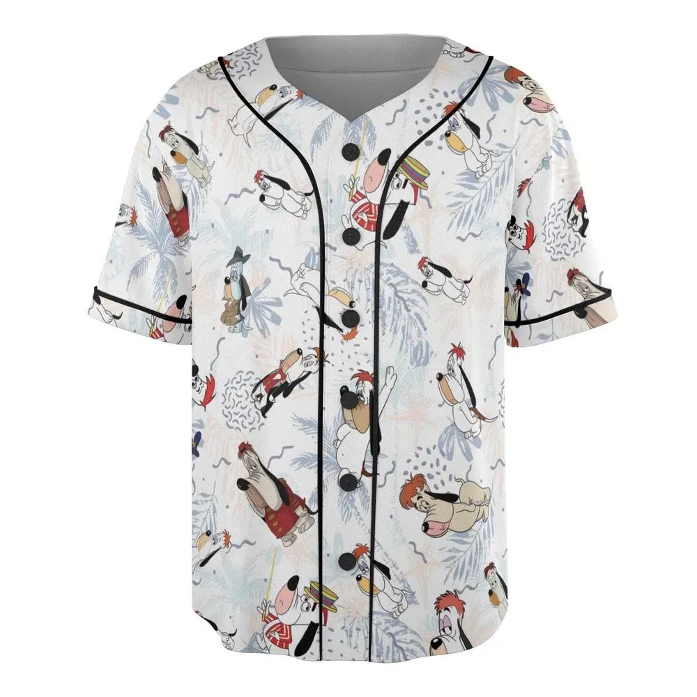 Droopy Dog Unisex Baseball Jersey - 3