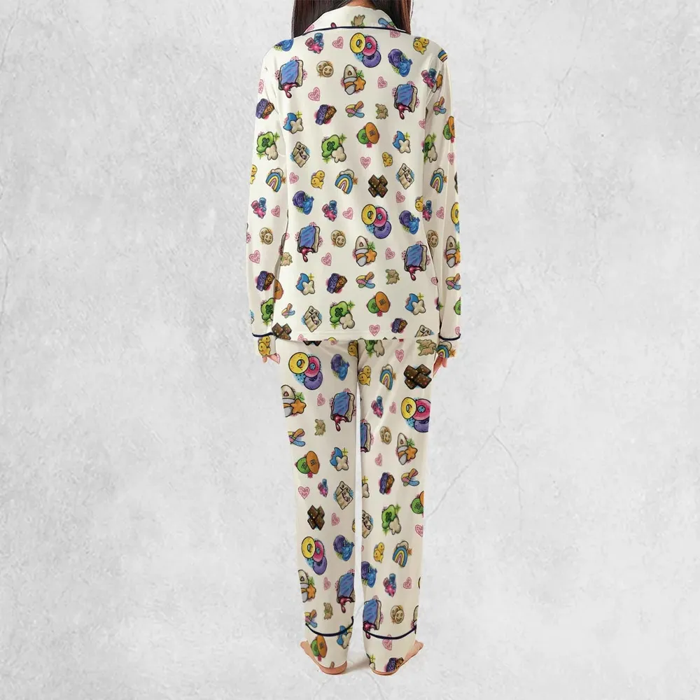 Nostalgic Candy From Your Childhood Pajamas Set - 3