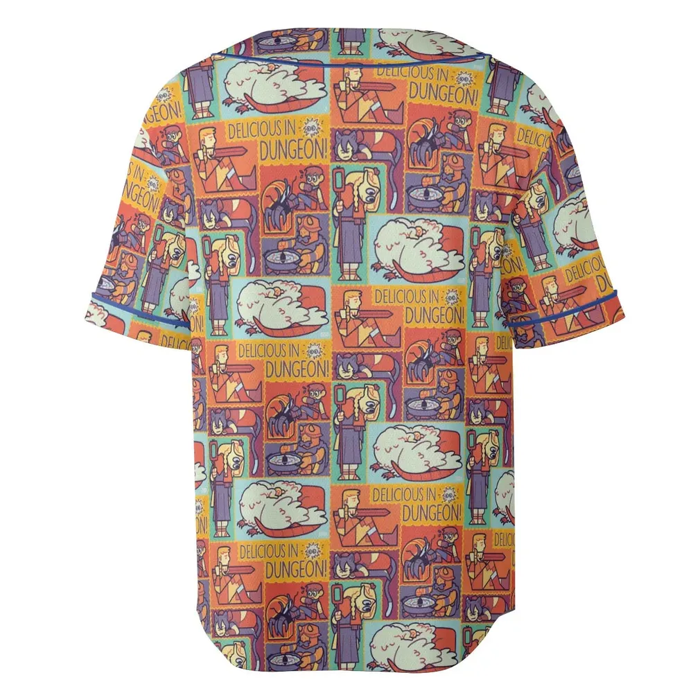 Delicious In Dungeon Unisex Baseball Jersey - 4