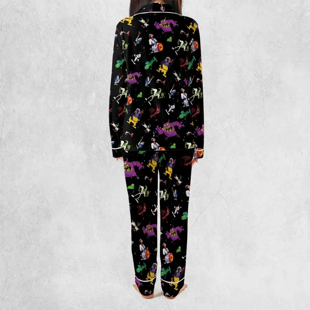 Earthworm Jim And Od Characters Pajamas Set - 3