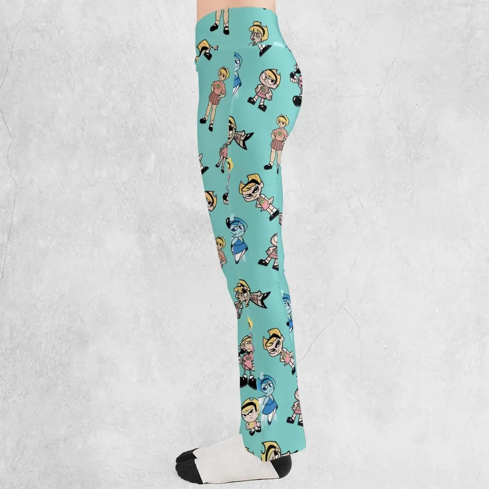 The Grim Adventures of Billy and Mandy Flare Leggings - 3